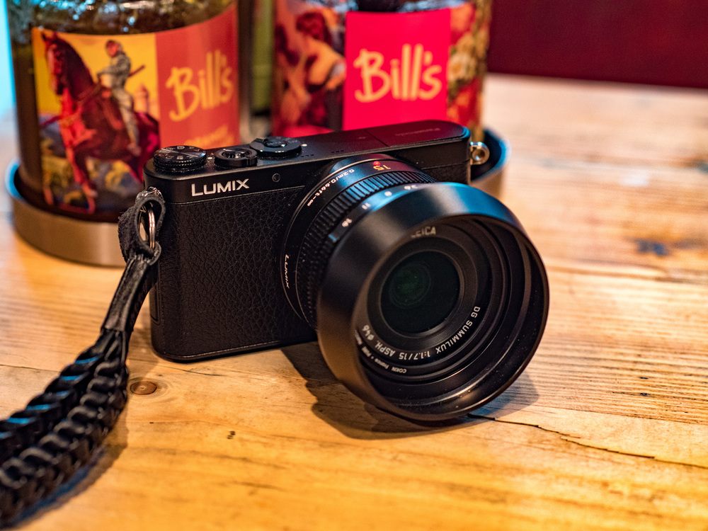 The superb and (relatively) inexpensive 15mm Leica DG Summilux on the tiny Lumix GM1