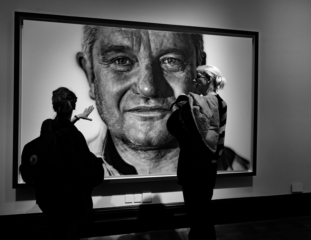 National Portrait Gallery, London, BP Awards. Photography rules have been relaxed—still photos ok, no flash, no video. Panasonic Lumix GX8 with 12mm Leica DG Summilux