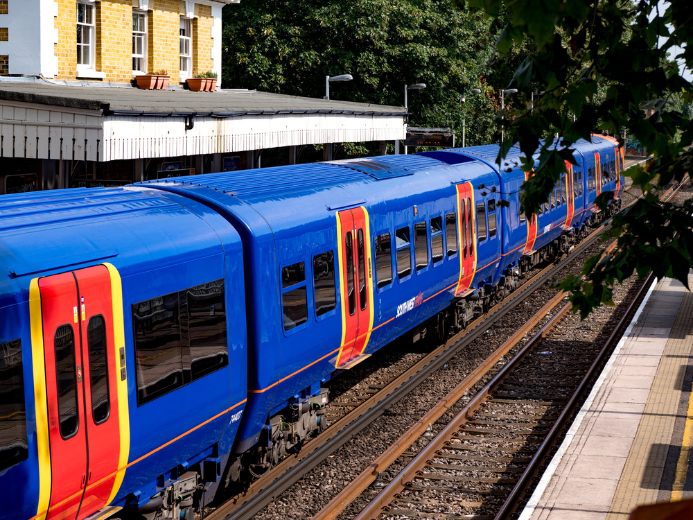 South West Trains, London: Panasonic Lumix GX8 with f/1.2 Leica DG Nocticron