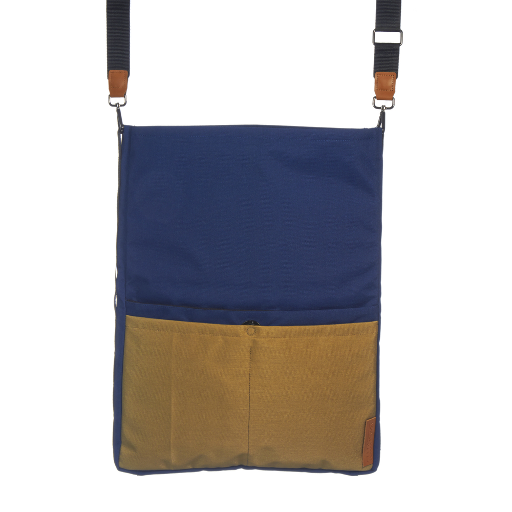 Ohyo Mk.I bag, blue in large tote configuration
