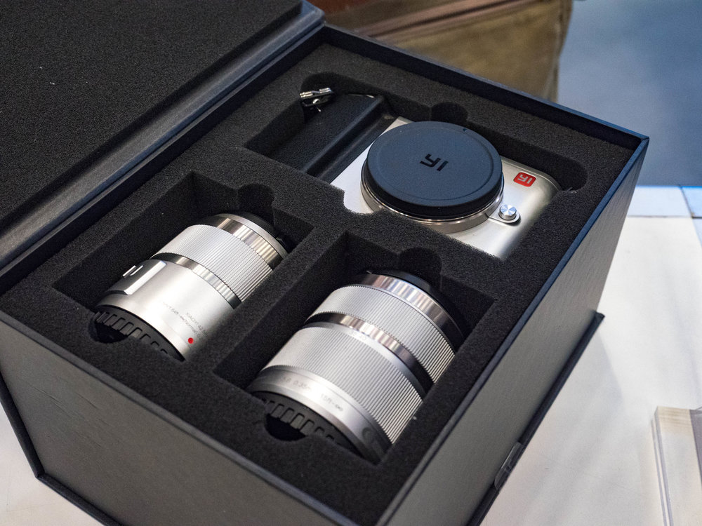 Just the job: Camera and two lenses in this wonderful presentation box for £500.