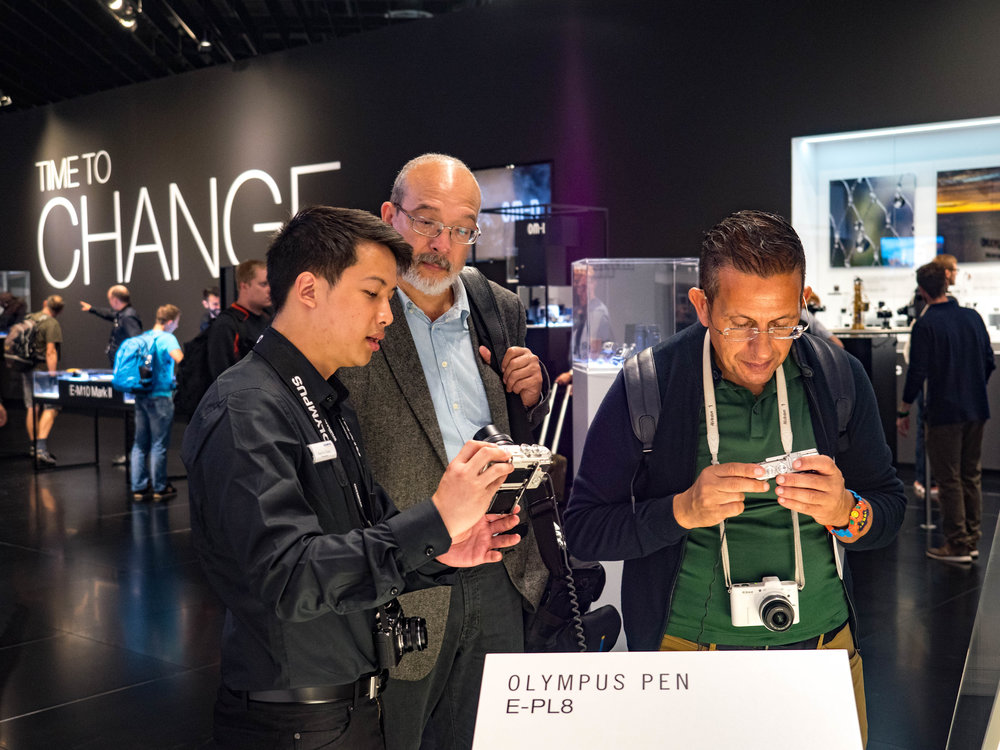 Lots of interest in the latest Olympus PEN E-PL8