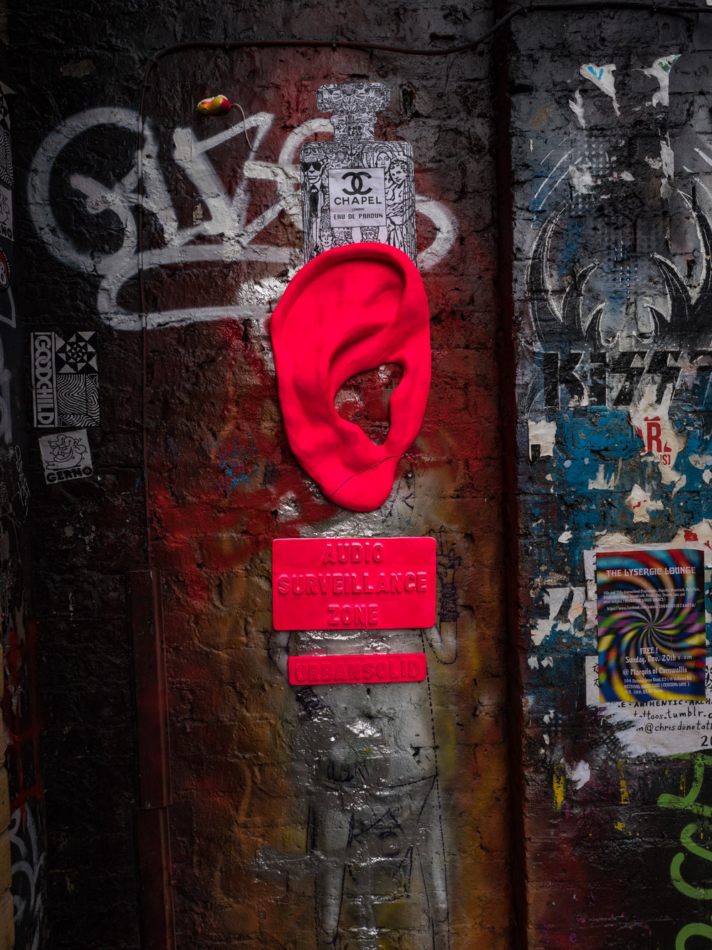Audio surveillance zone