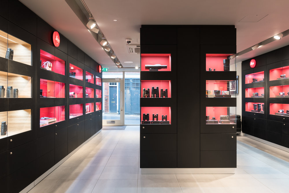 Optics as well as cameras will feature in the larger store