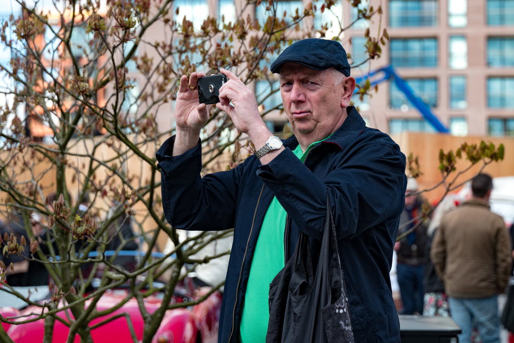 As long as you can take picture or two, does it really matter whether you have Android or iOS? Most people don
