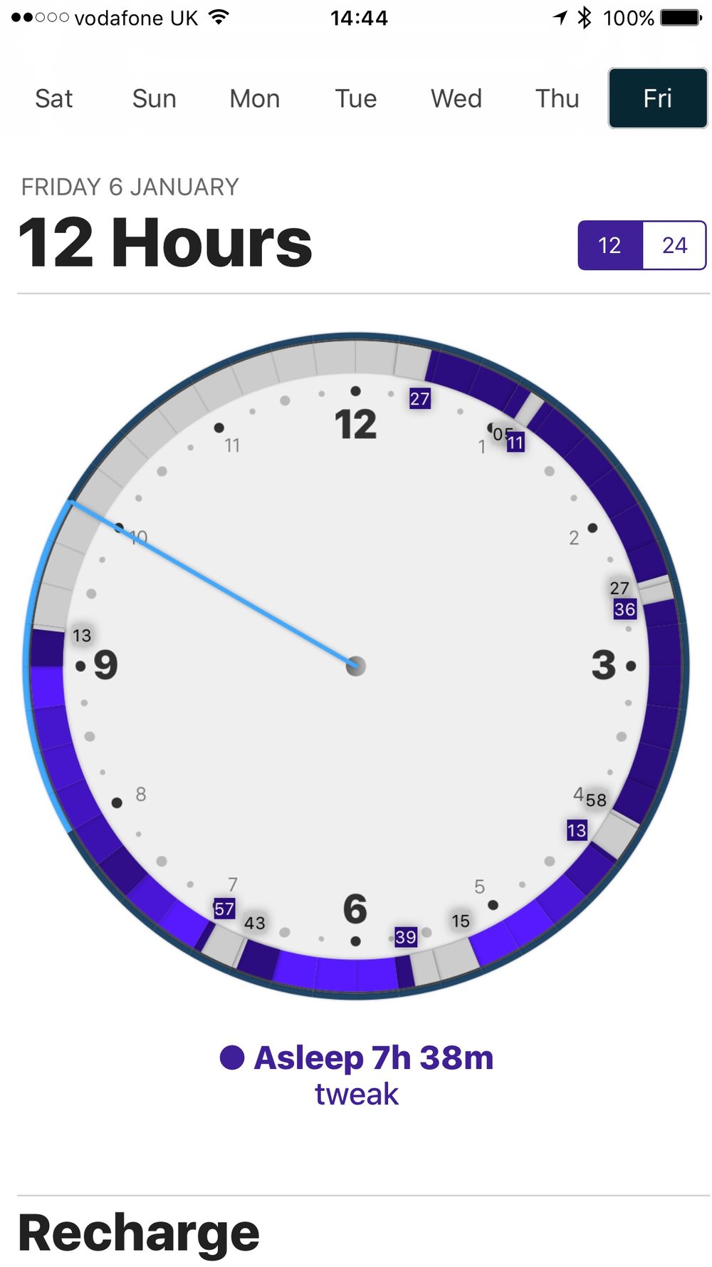 Autosleep is the new app on the block, monitoring my sleep quality automatically