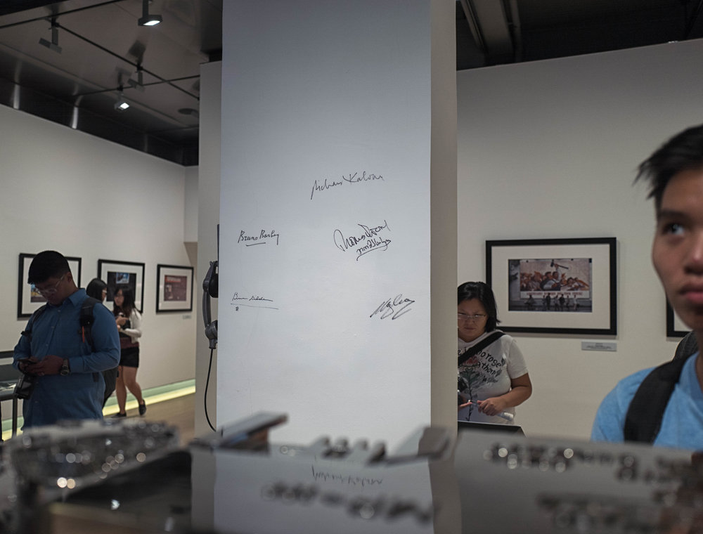 The F11 Foto Museum is a must-do for visitors to Hong Kong. Below: Timm Wong is a knowledgeable tour guide for museum visitors. Photos by Mike Evans, Leica Q