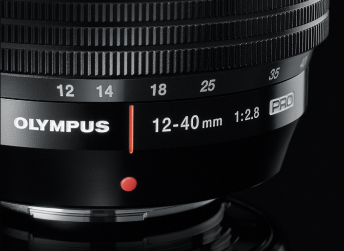 The M.Zuiko 12-40mm (24-80mm equivalent f/2.8 Pro is a wonderful lens which weighs only 382g. For the same quality, expect a similar lens for a larger sensor system to be much heavier (image Olympus)