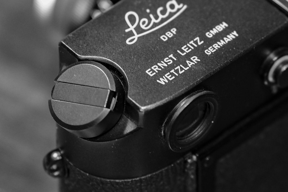   The angled rewind lever with crank enabled rapid film rewind. It was a big deal when the M4 was announced in November 1966  