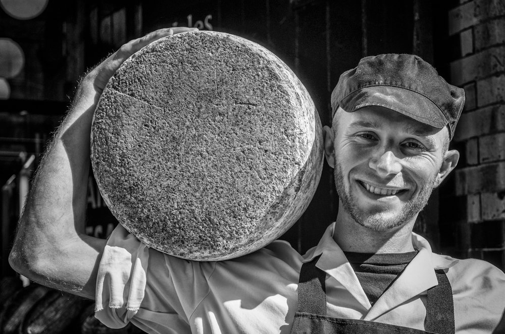 And looking a big cheese in the eye at Borough Market in London