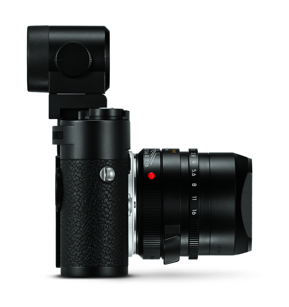The Visoflex EVF is not the most attractive of accessories. Sadly, it cannot be used in conjunction with the new thumb grip