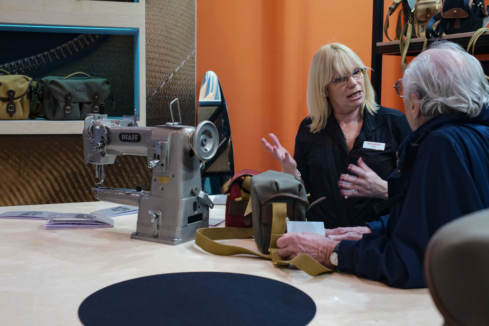 The making of the Billingham bag. 35mm Summilux-M