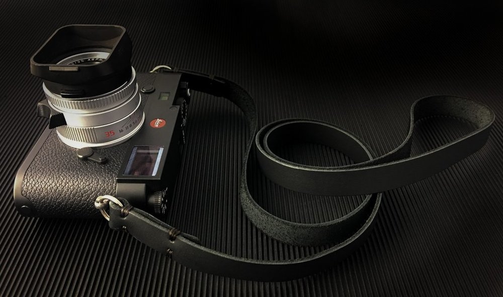 Classic All-Black M10 strap will complement any M of any age