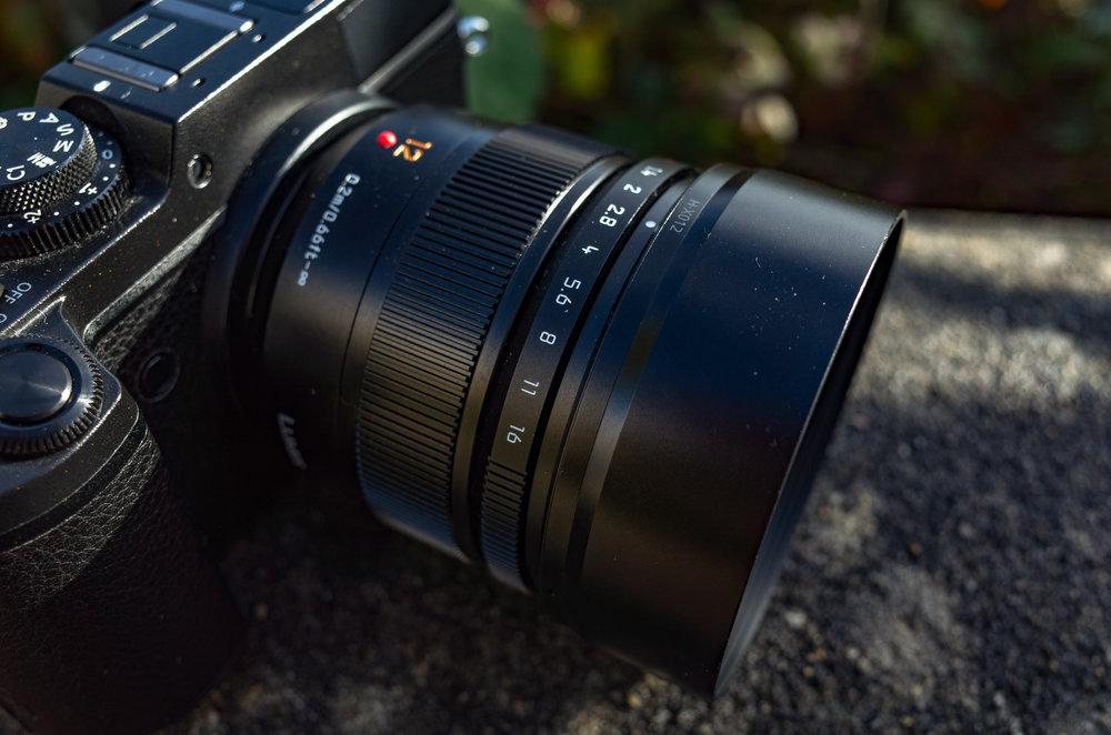   The Panasonic Lumix GX8 would make a super re-branded Leica. There is already a range of Leica DG lenses available for micro four-thirds, including this wonderful 12mm (24mm full-frame equivalent) Summilux. We can dream....  