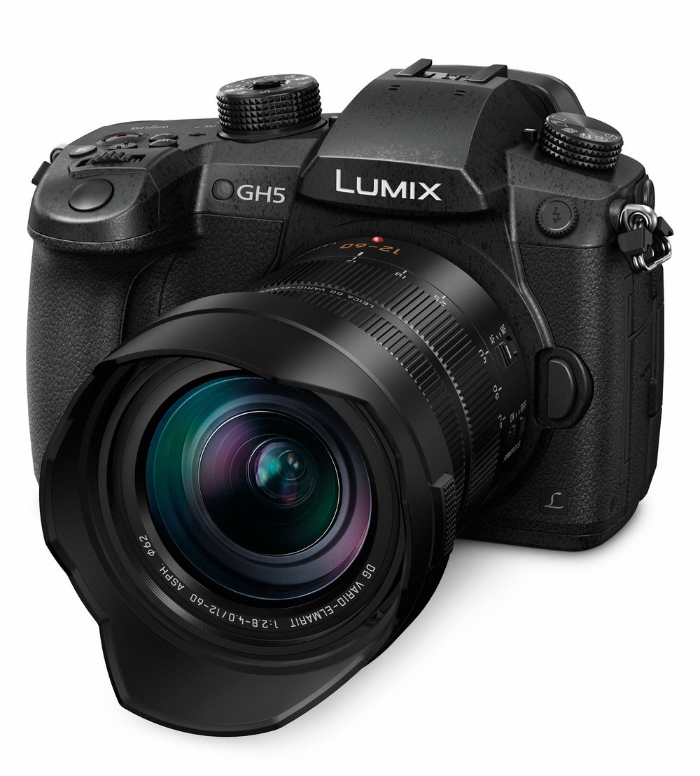 The latest Panasonic Lumix GH5 with its