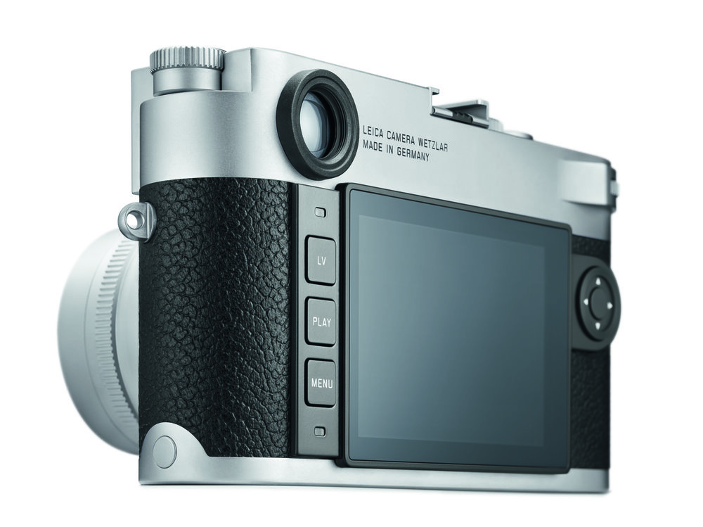 Three big buttons, a simple menu with a one-page favourites screen: Leica