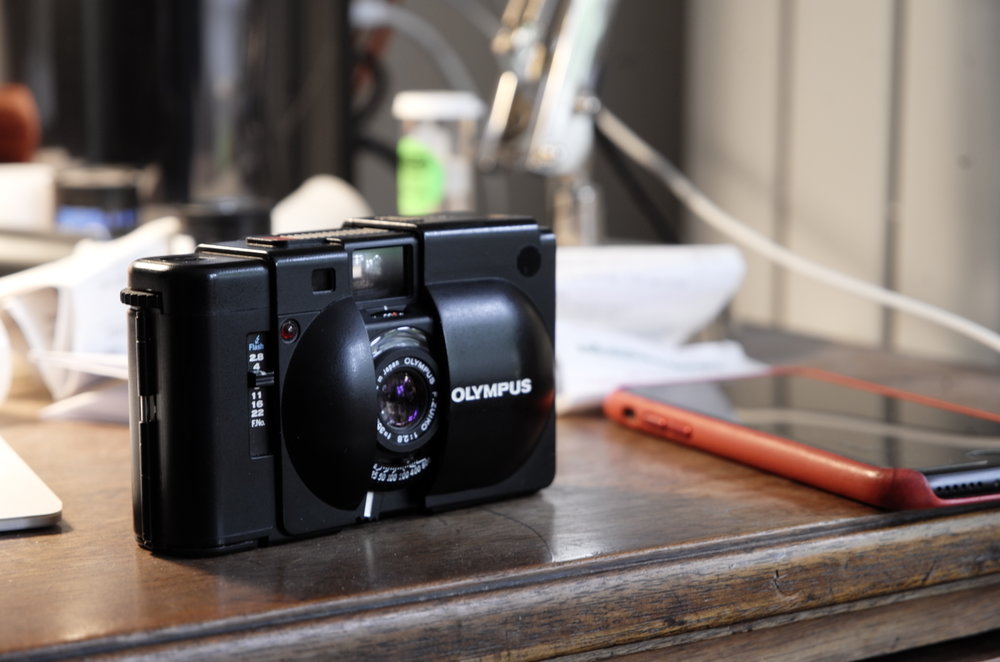 The XA with rangefinder is a perfect pocket film camera