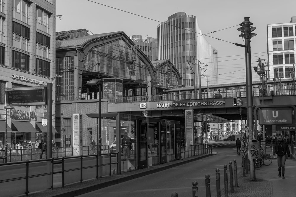Friedrichstasse station, Berlin, 50mm Apo-Summicron