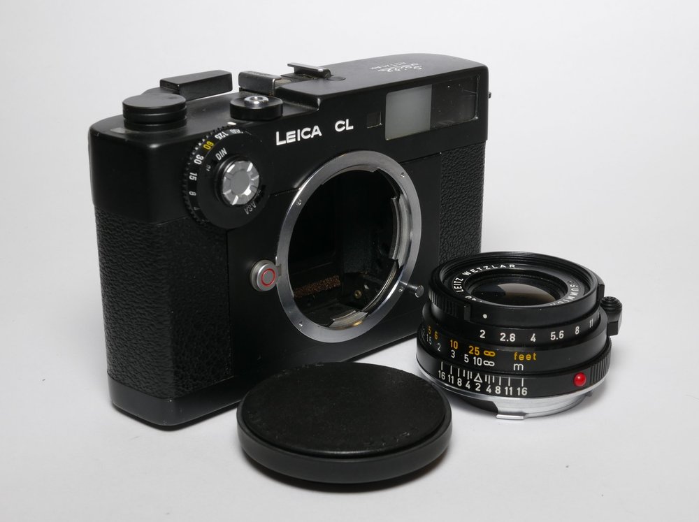  Above and below: Even the Leica CL didn