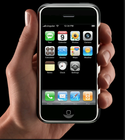 iPhone No.1 — imperfect, clunky, slow. But it created a revolution in personal communications