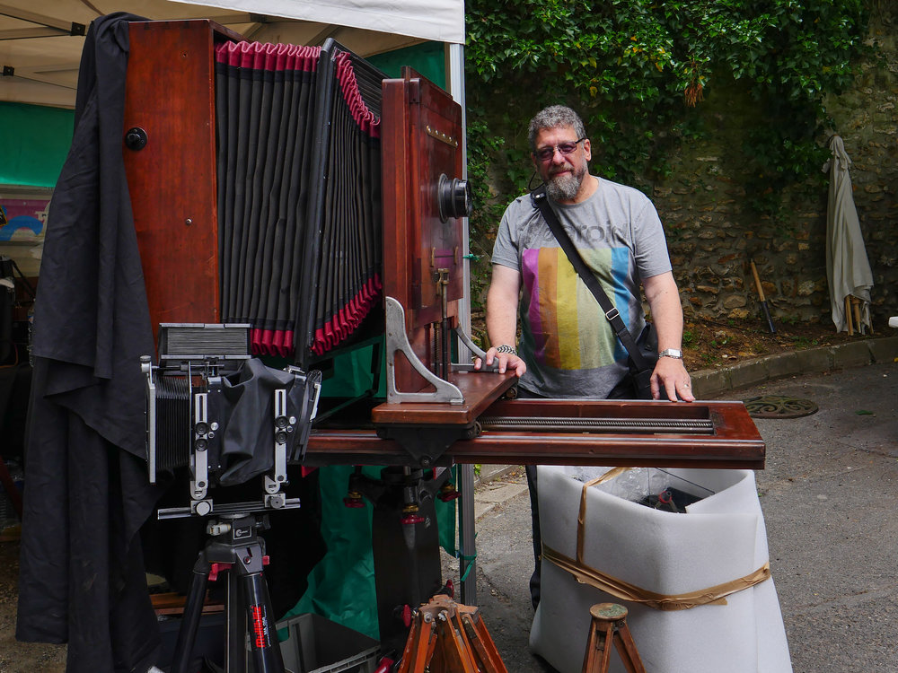   Ivor Cooper caught in the act of buying a new pocket camera, complete with one-inch sensor  