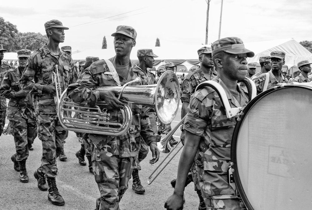   Military Band on Labour Day  