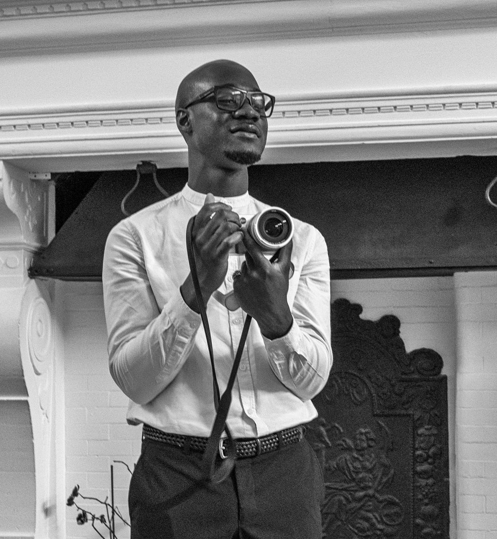 Arteh Odjidja during the TL2 press conference at Leica Mayfair last month (Photo Mike Evans)