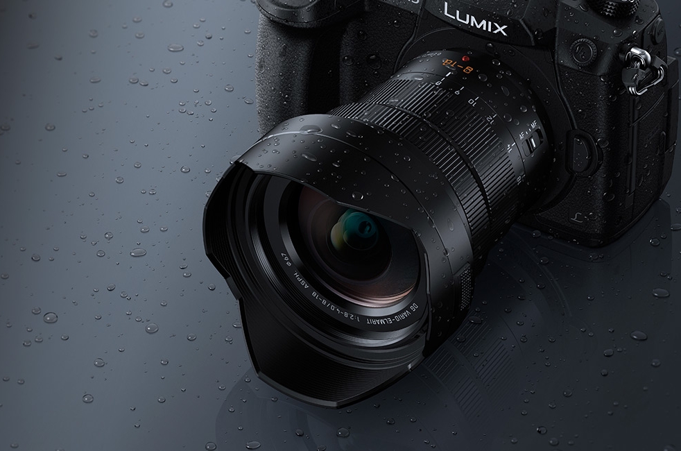 The Leica DG 8-18mm Vario-Elmarit wide-angle zoom on the flagship Panasonic GH5