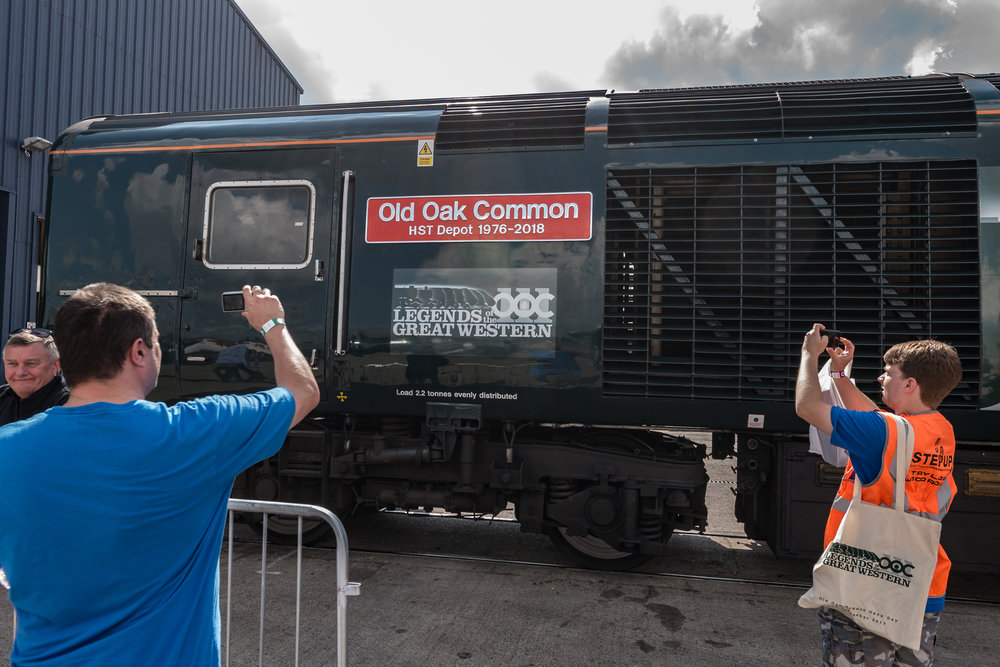 Above: No detail is too small for the train fan. Below: A Class 43 Power Car in all its splendour. It isn