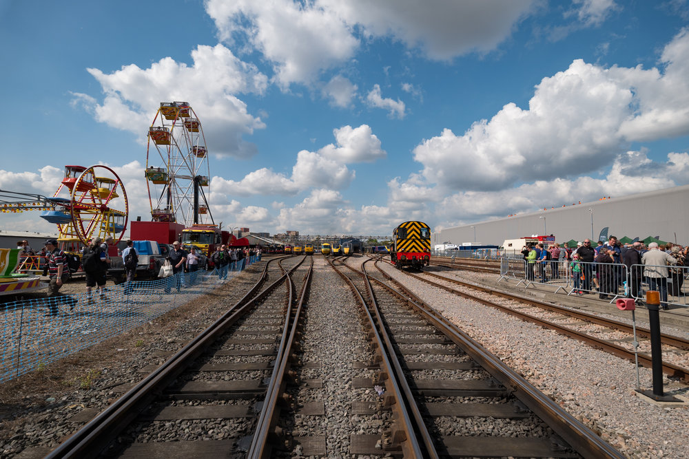 Above: The vast Old Oak Common site is destined to become part of a huge new mixed development, including 25,000 homes. Below: Dedication
