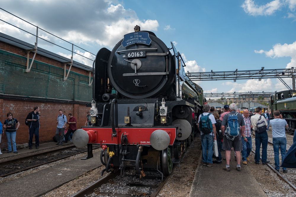 Tornado, a modern-day steam engine project completed as recently as 2008