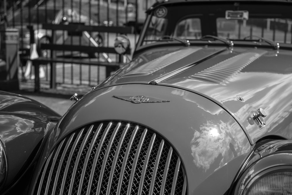 And now for something different: The Morgan, seen through the diminutive optic of the 35mm Leica Summicron-M, another example of the delights of manual focus when the TL2 is matched with Leica