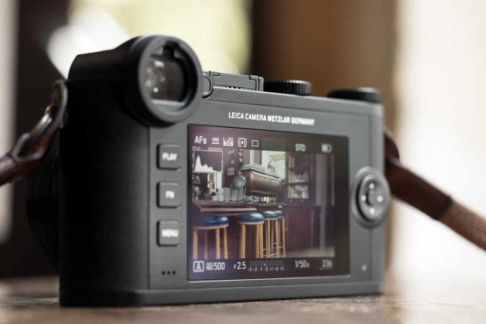 Simplicity, M10-style menus: Image Leica Camera AG