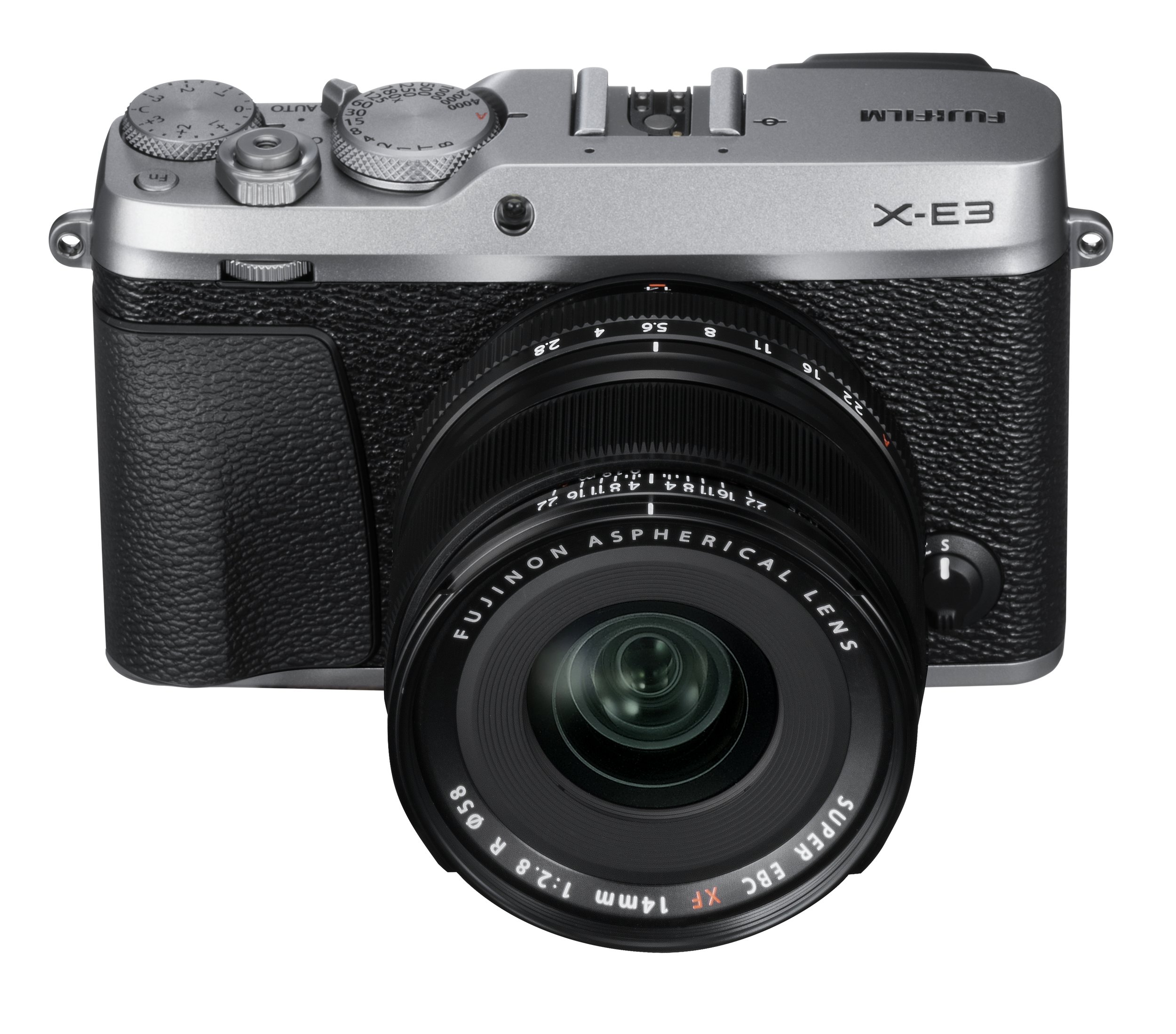 The X-E3 comes in silver and black, as above, or in all black for the real stealthy ones. Here it is twinned with the excellent 14m f/2.8 14mm prime