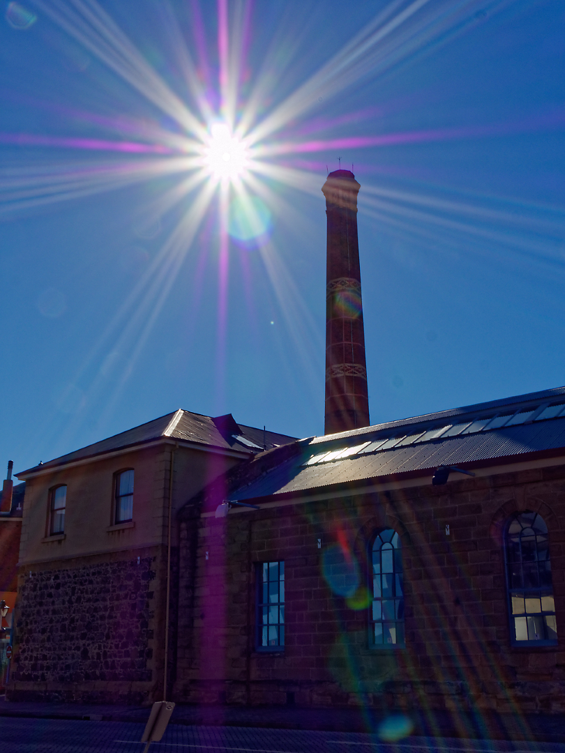 An example of the flare you can expect with the sun in-shot. I