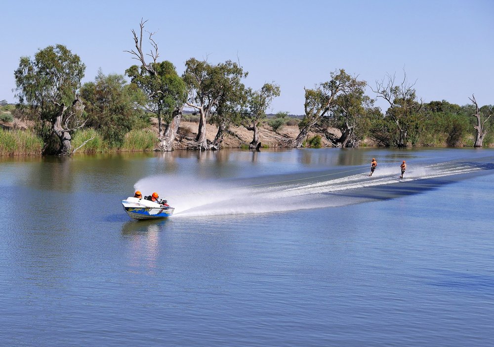   There’s a fast way to travel the river  