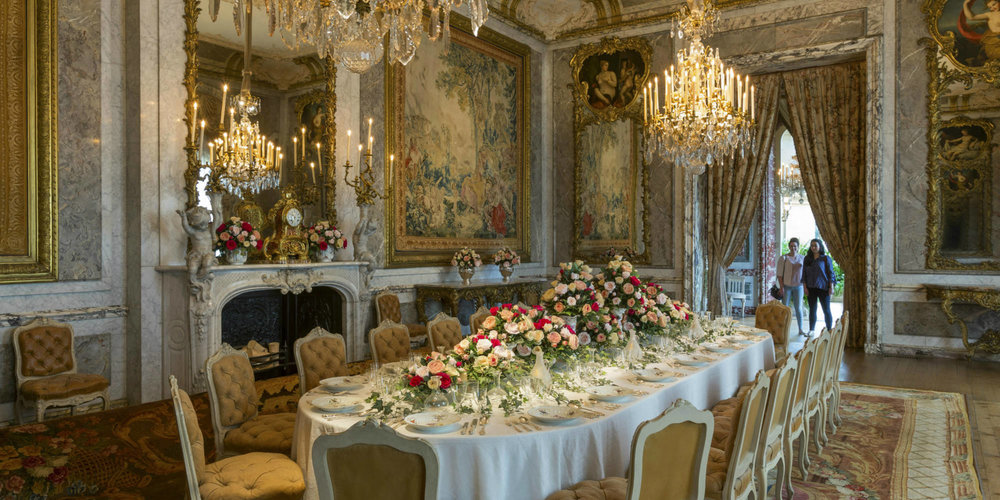 Hold on to your socks: The dining room at Waddesdon Manor, a mini Versailles (Image National Trust)