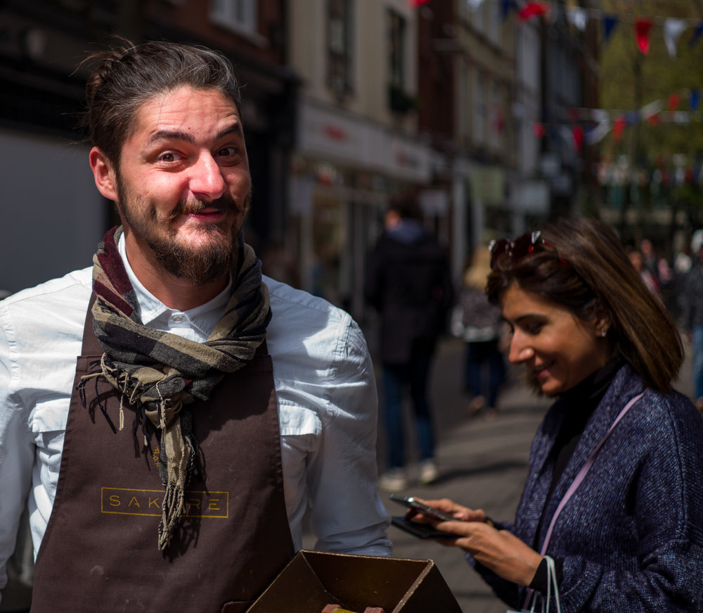 The M-D is a great camera to carry around, snapping the sights of a big city. It feels just like a slightly fatter M3 or M4 in your hands and demonstrates that you don