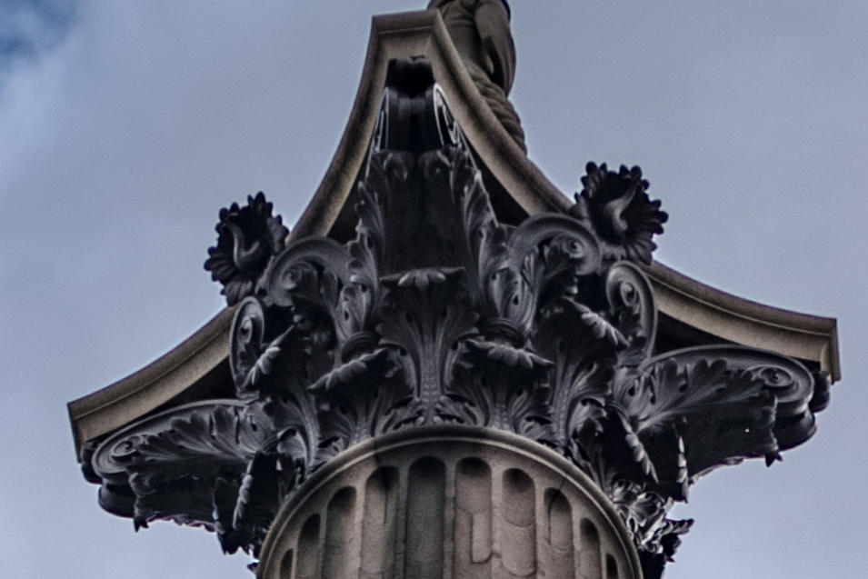 No prize image by any standards, but this 0.6MP crop — one fortieth of the image below —is an extreme example of what a 35mm lens and a full-frame sensor can achieve. It shows that less extreme crops to a 50mm or even 75mm equivalence can be perfectly usable. No stabilisation, but the 1/4000s shutter speed compensates