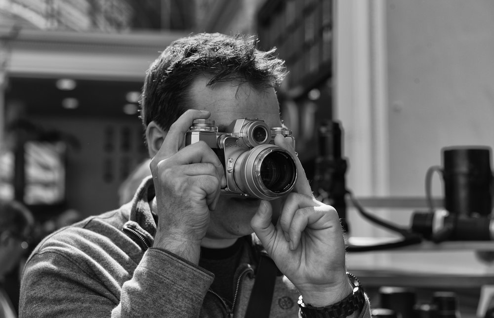 Photographica in London is the perfect place to shop for a used film camera such as this Contax