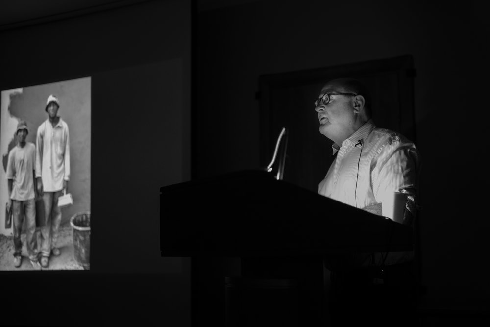 Leonard Neumann at the podium (Image Leica M10 and Voigtländer 40mm Nokton at f/1.2)