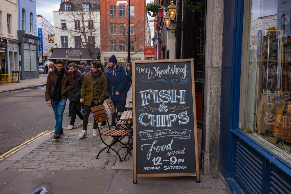 Down the road from Aperture Photographic in Rathbone Place, London (Leica M10)
