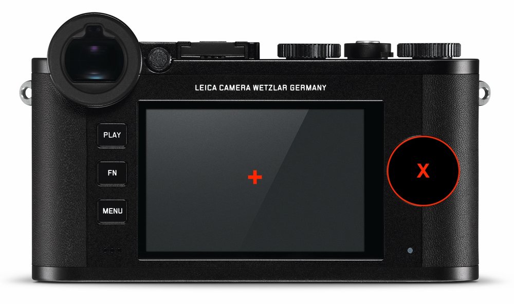 The buttons on the four-way pad fall under the ball of the thumb with the result that the focus point moves around all the time. For centre-focus-and-recompose photographers this was a major nuisance. It completely spoiled my appreciation of the CL. Now, thanks to pressure from many users, including Macfilos, it is possible to lock those buttons. Well done, Leica!