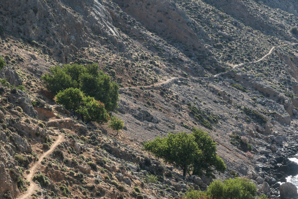   The Route from Sweetwater to Loutro (ISO 125 1/400th f5.3 101mm Leica C-Lux)  