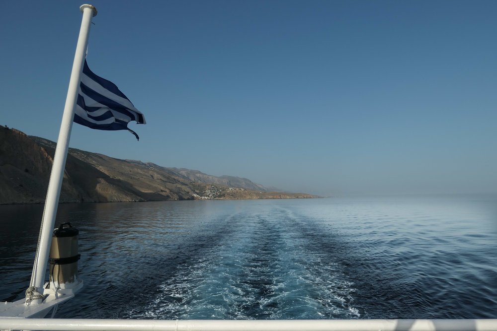  On the Daskalogiannis sailing between Sfakia and Loutro (ISO 125 1/1000th f6.3 24mm Leica C-Lux) 