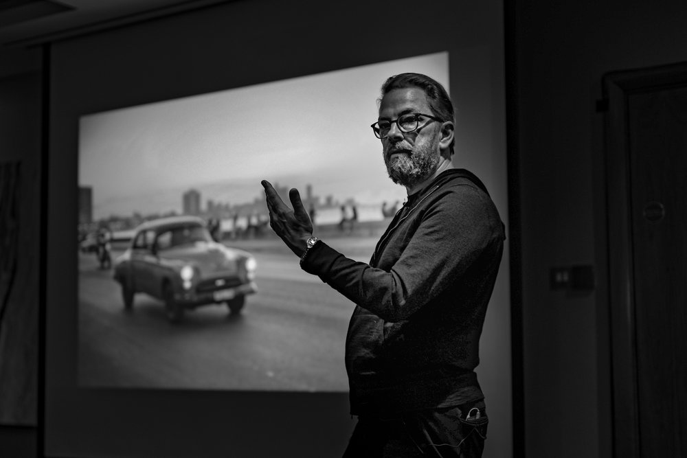 Thorsten von Overgaard at the Leica Society meeting, taken with the Leica M10