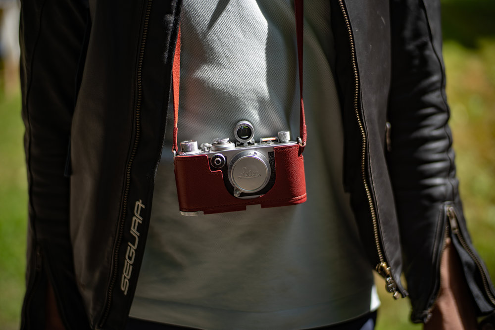 This could be a safe one: A picture of a camera dangling from the neck of a decapitated human. But wait, it