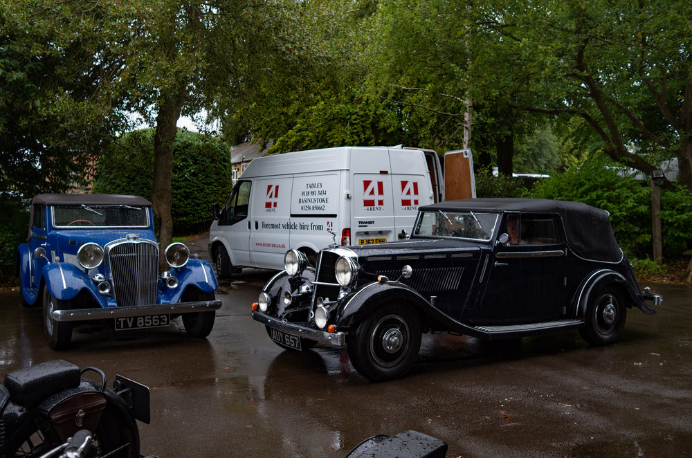 Brough Superior cars were indeed very superior, reminiscent of a Mercedes-Benz or Horch of the period. Below: A Coys