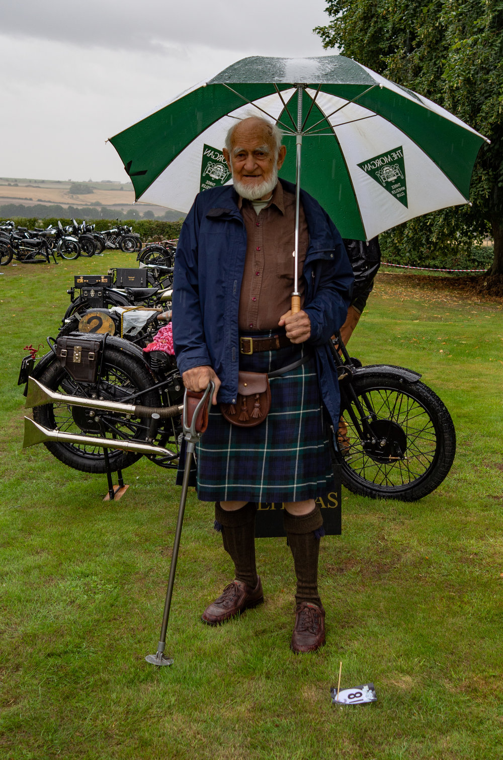 Reverend Michael Staines, one of the earliest members of the Brough Superior Club. He has been a member for 60 years. Will my Leica X2 be paraded out for the faithful in 60 years’ time? I wonder.