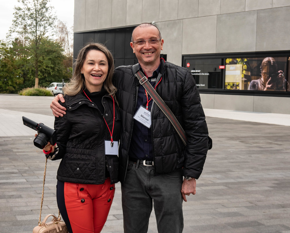 Marcus and Lusinel Lins-Barroso, regular Macfilos readers all the way from Sao Paulo, Brazil. This is truly an international gathering with everyone sharing their love of Leica products